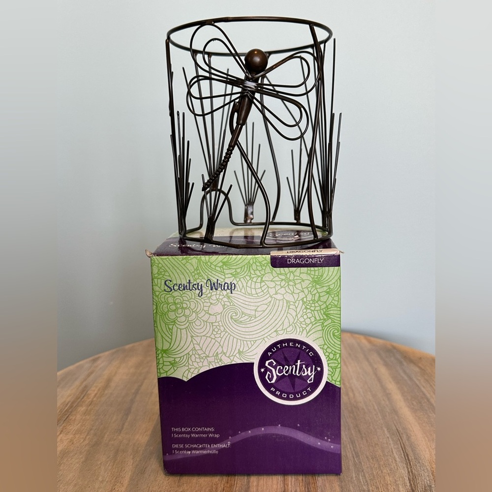 Scentsy DragonFly Candle Wrap Full size